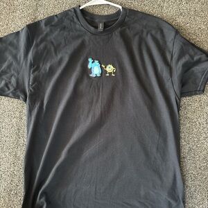 Monster inc black T-shirt